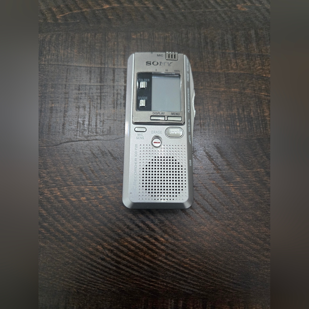 Sony ICD-B16 Hand Held Digital Voice Recorder
